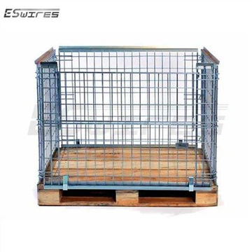 Sangkar Pallet Mesh Boleh Ditindan