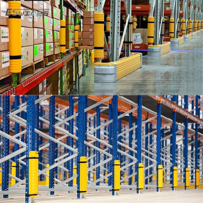 Pallet Rack Leg Guards