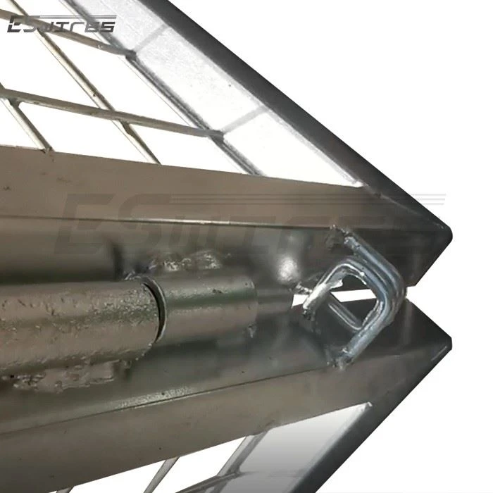 Trailer With Cage And Ramp