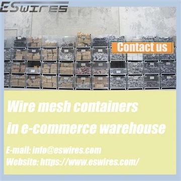 Faedah Bekas Wire Mesh Digunakan di Gudang E-dagang